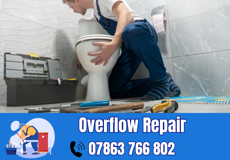 overflow repair Warrington